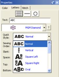 QUick Style Menu QUick Style Menu