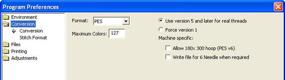 Description: C:\Users\Brian\Desktop\EmbroideryWorks Manual\ConversionPrefs.jpg
