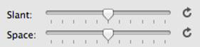 Description: 254-Fonts Slant & Space Description: 254-Fonts Slant & Space