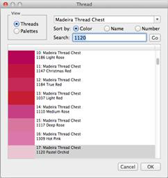 Description: 108-Thread>search by number