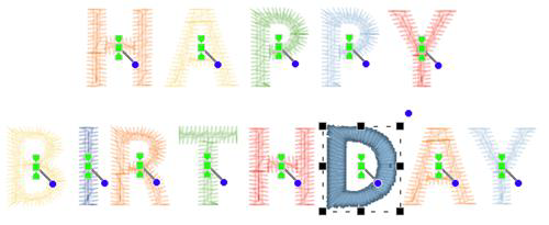 Description: 122-Changing colors on letters
