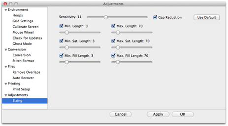 Description: 218-Preferences>Sizing (Advanced) Description: 218-Preferences>Sizing (Advanced)