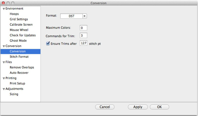 EW-DST Conversion EW-DST Conversion