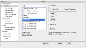 282-Preferences>Multi-Position hoop 282-Preferences>Multi-Position hoop