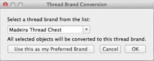 112-Thread Brand Conversion Select 112-Thread Brand Conversion Select