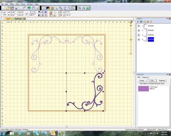 bottom right comer bottom right comer