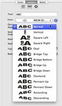 246-Fonts>Quick Style Menu