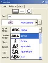 QUick Style Menu QUick Style Menu