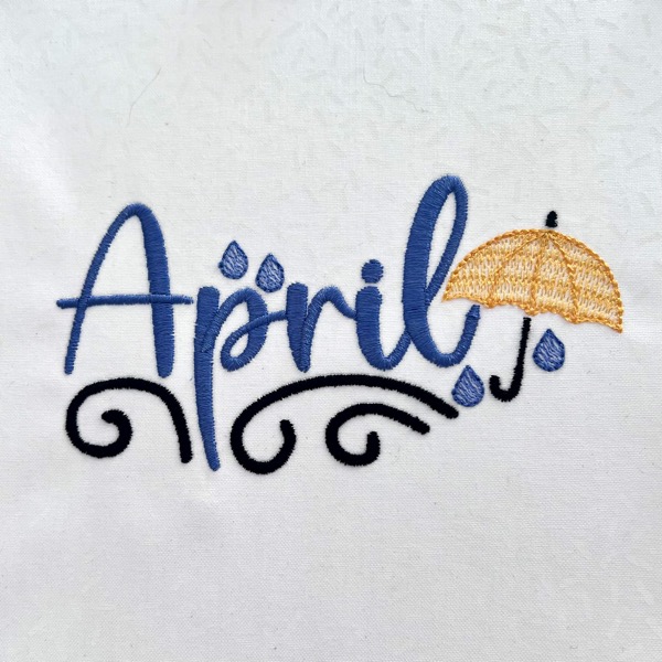 Free April Month Design