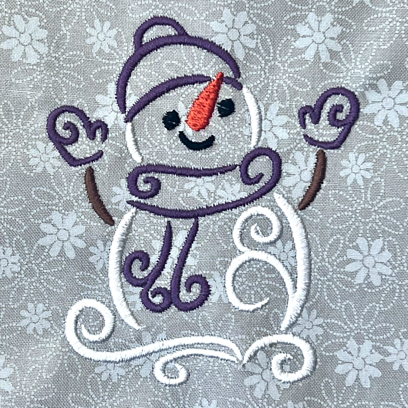 12 Designs for Christmas – Day 3 – Snowman