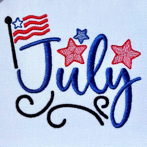 Free Patriotic July Design