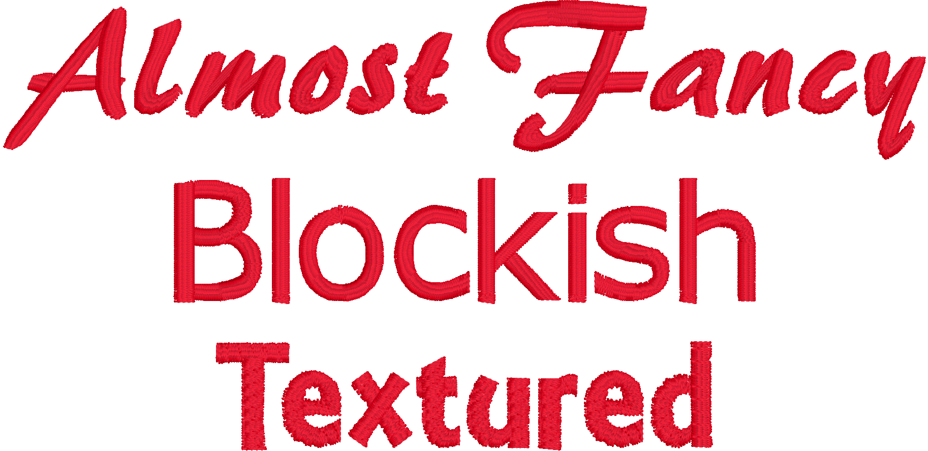 3 Free Embroidery fonts in BX format from Jim and Embrilliance!