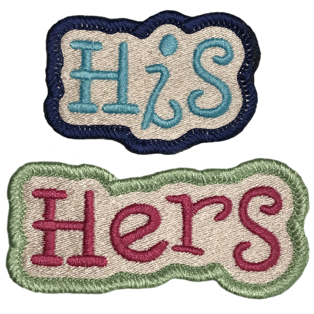 His & Hers Patches