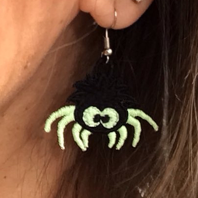 FSL Spooky Spider Earrings